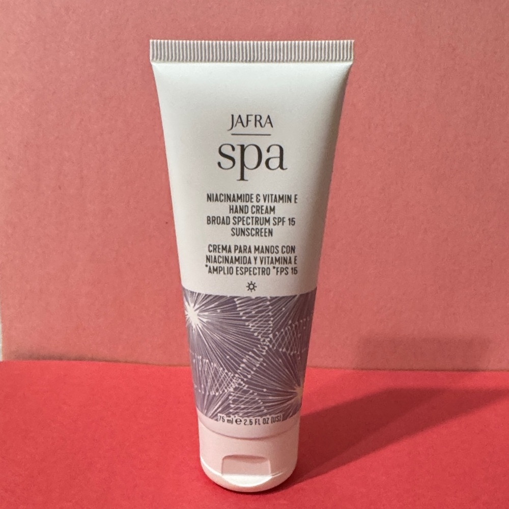 JAFRA Spa Hand Cream - White and Purple Tube